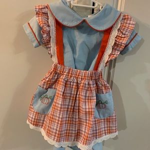 Evie’s Closet Pumpkin Patch Skirt Set